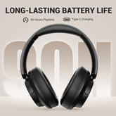 Supereq v16 Hi-Res über Ohrhörer-Headset Bluetooth 5.3 mit MIC Bass/Pop-Modus faltbar